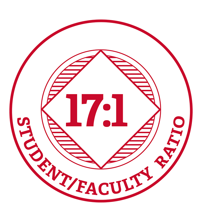 17 to 1 Student Faculty Ratio
